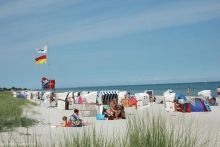 Blick über den Strand